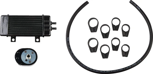 JAGG OIL COOLERS Oil Cooler Kit - Vertical - Deluxe [75010000323]