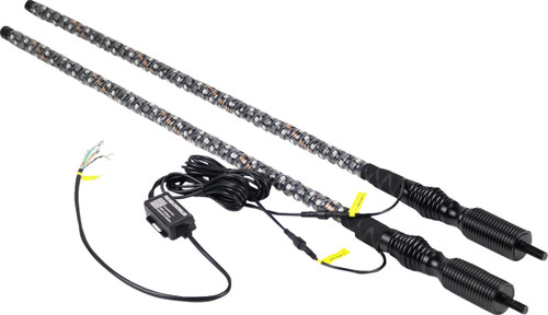 WHIPITLIGHTRODS 3' Light Rod - Bluetooth® - RGB - Magnetic Base [MAGCHSBTR132]