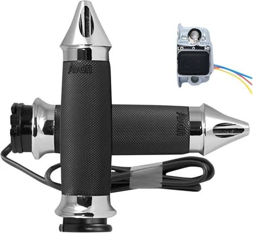AVON GRIPS Heated Grips - Air Cushion - Cable - Black [AIR90ANOHT]