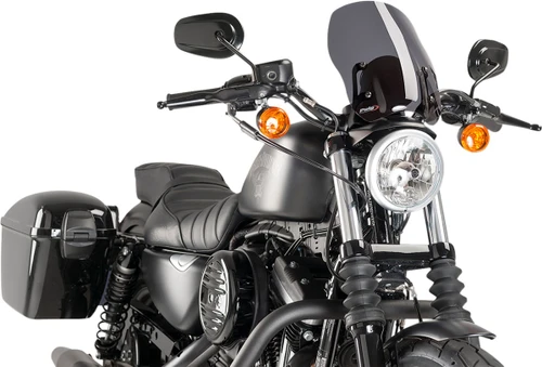 PUIG HI-TECH PARTS New Generation Windscreen - Dark Smoke - 1390 Super Duke [21907F]