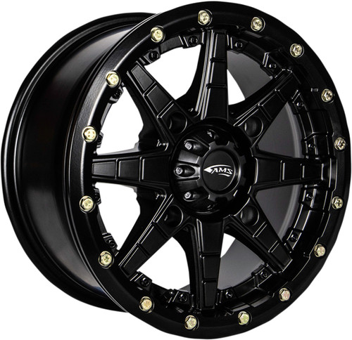 AMS Wheel - Roll'n 106 - Front/Rear - Black - 14x7 - 4/156 - 5+2 [4754046AS]