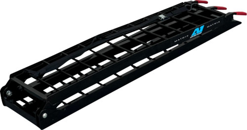 MATRIX CONCEPTS,LLC A1 Arch Folding Ramp - Aluminum - Black - 8' [A1800]