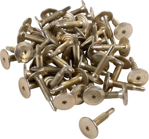 STUD BOY Power Point Carbide/Push-Through Studs with Power Tower Locknuts - 1.50" - 96 Pack [2248P3]