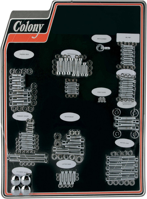 COLONY Bolt Kit - Complete/Motor - Allen/SHOW - Softail [1025P]