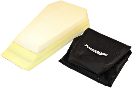 POWERMADD High Rise Seat Cover Kit - 3" - Gripper - Black [52010]