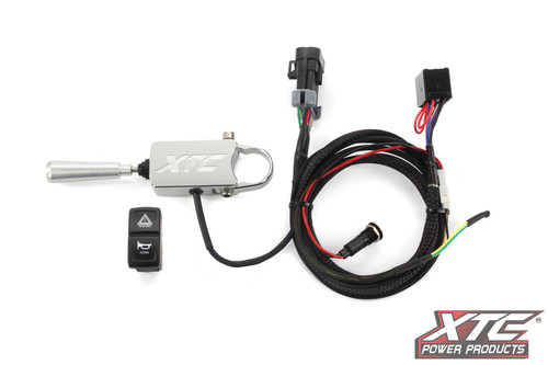 XTC POWER PRODUCTS ATS-L-KAW-RIDG-DRL AUTO TURN SIGNAL KIT W/ BILLET LEVER AND FRONT DRL LIGHTS KAW