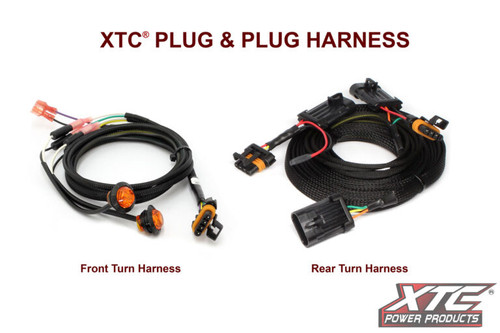 XTC POWER PRODUCTS ATS-L-POL-M24-DRL AUTO TURN SIGNAL KIT W/ BILLET LEVER AND FRONT DRL LIGHTS POL