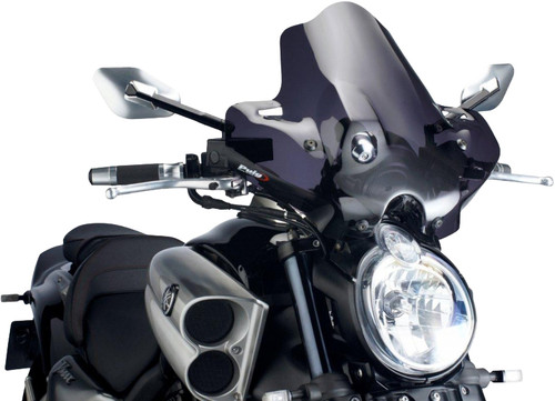 PUIG 4952F WINDSCREEN NAKED NEW GEN SPORT DARK SMOKE