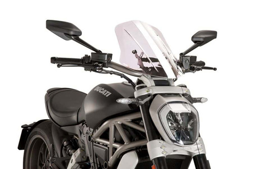 PUIG 8922W WINDSCREEN NAKED NEW GEN SPORT CLEAR DUC