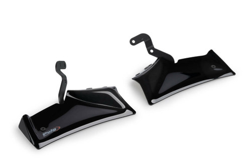 PUIG 21471N DOWNFORCE FRONT SPOILER BLACK YAM