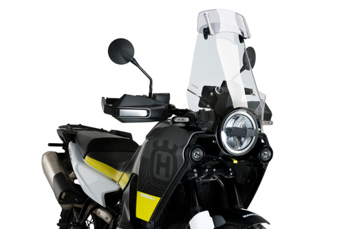 PUIG 21483W WINDSCREEN TOURING W/VISOR CLEAR HUS