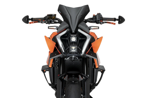 PUIG 22178J DOWNFORCE FRONT SPOILER MATT BLACK KTM