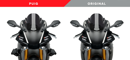 PUIG 9766N SPORT SIDE SPOILERS BLACK YAM