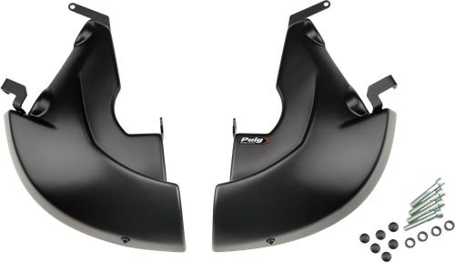 PUIG 21453J BRAKE COOLER MATTE BLACK YAM