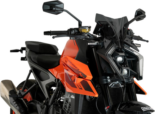 PUIG 21995F WINDSCREEN NAKED NEW GEN SPORT DARK SMOKE KTM