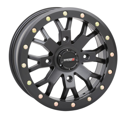 SYSTEM 3 15S3-3138 SB4 BL WHEEL 15X7 4+3 (+15MM) 4/137 MATTE BLACK