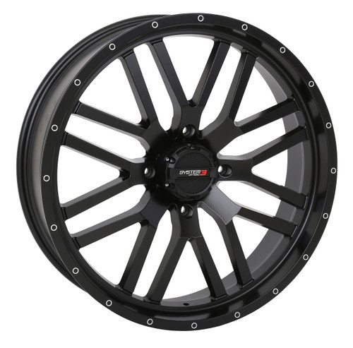 SYSTEM 3 22S3-1137 ST3 WHEEL 22X7 4+2.5 (+10MM) 4/137 4 MATTE BLACK