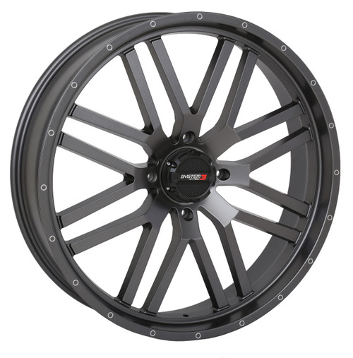 SYSTEM 3 22S3-1556 ST3 WHEEL 22X7 4+2.5 (+10MM) 4/156 MATTE GUNMETAL GREY