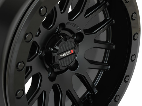 SYSTEM 3 15S3-9544 SB9 WHEEL 15X9 5+4 (+10MM) 5/4.5 MATTE BLACK