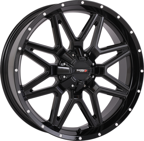 SYSTEM 3 20S3-7135 ST7 WHEEL 20X7 4+3 (+10MM) 4/137 & 4/156 GLOSS BLACK