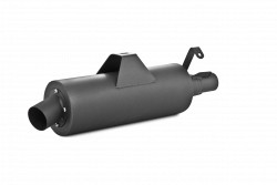 MBRP AT-6501SP SINGLE SLIP-ON SYSTEM W/ 4.25" SPORT MUFFLER BLK