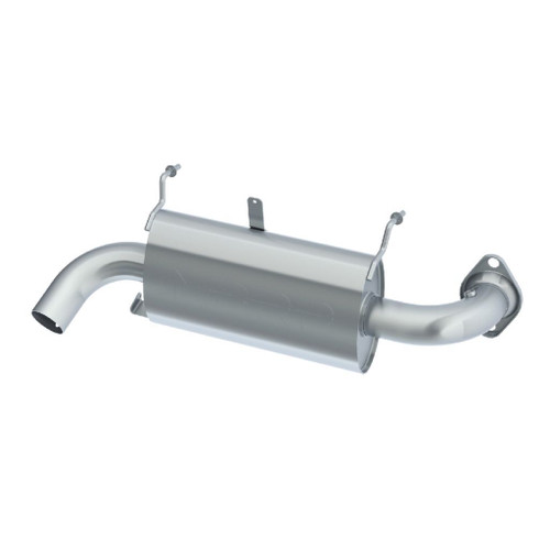 MBRP AT-9517SP SINGLE SLIP-ON SYSTEM W/ OVAL SPORT MUFFLER CHROME