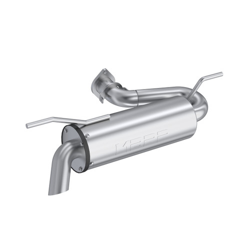 MBRP AT-9803PT SINGLE SLIP-ON SYSTEM W/ 5" PERFORMANCE MUFFLER CHROME