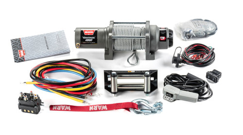 WARN 108214 VANTAGE 4000 STEEL CABLE WINCH
