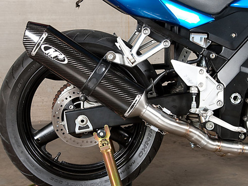 M4 SU6614 CF SO EXHAUST SV650 04-10