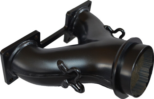 STRAIGHTLINE 134-158 Y-PIPE BLACK