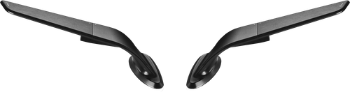 RIZOMA BSS031B STEALTH SPORT MIRROR BLACK PAIR HON