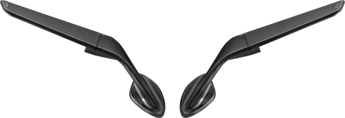 RIZOMA BSS070B STEALTH SPORT MIRROR BLACK PAIR APR
