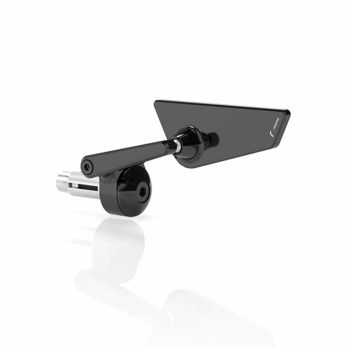 RIZOMA BS296B CUT EDGE BAR END MIRROR UNIVERSAL LEFT BLACK EA