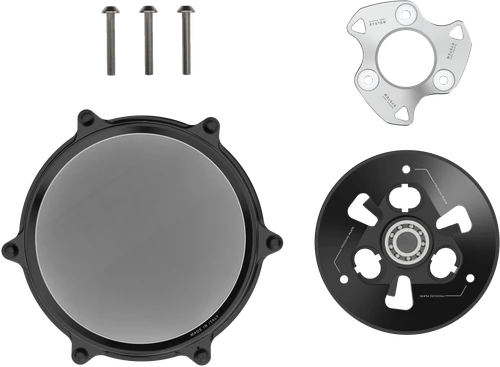 RIZOMA ZDM179A CLUTCH COVER SILVER DUC V2