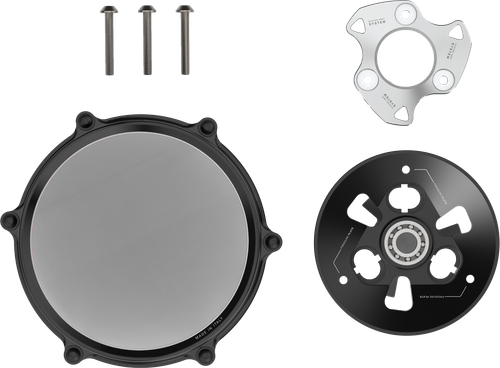 RIZOMA ZDM181A CLUTCH COVER SILVER DUC V4