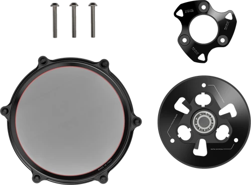 RIZOMA ZDM181B CLUTCH COVER BLACK DUC V4