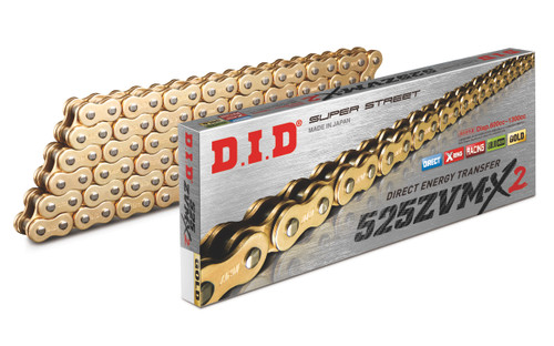 D.I.D 525ZVMX2G110 CHAIN 525ZVM-X2 G&G-110ZB