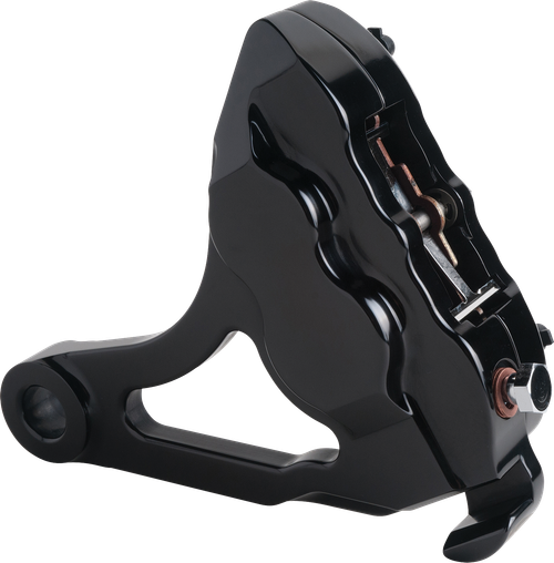 HAWG HALTERS INC RKSTAB508 4 PIST REAR CALIPER ASSM BLACK ST 08-17
