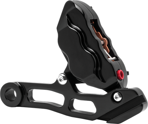 HAWG HALTERS INC RKSTAB500 4 PIST REAR CALIPER KIT BLACK ST 84-99