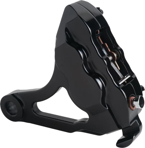 HAWG HALTERS INC RKDGAB536 4 PIST REAR CALIPER KIT BLACK DYNA 06-07