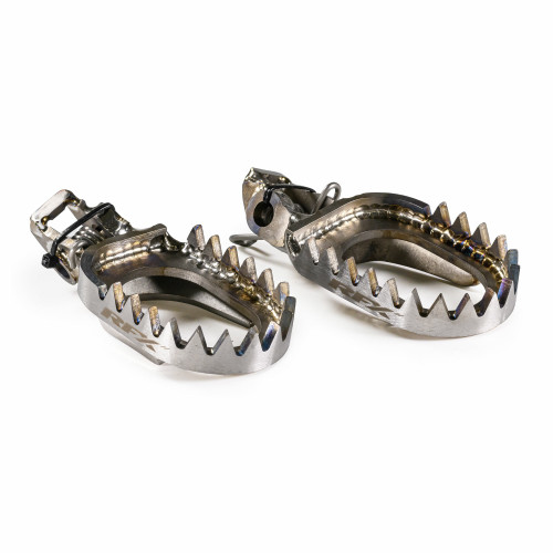 RFX FXFR 50300 GPTI FACTORY FOOTPEGS TITANIUM KTM/HUSQ/GAS
