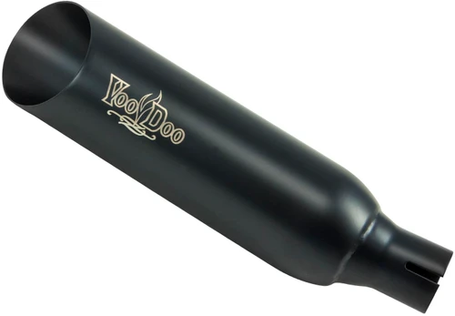 VOODOO VEEX250K8B SHORTY SLIP-ON EXHAUST BLACK