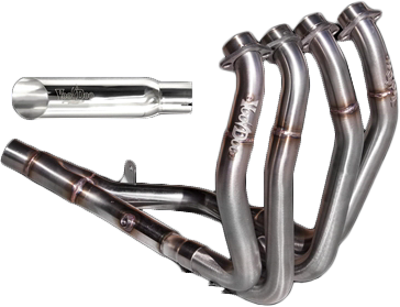 VOODOO VEFSBUSAM2P SHORTY FULL EXHAUST SYSTEM 4 INTO 1 POLISHED BUSA