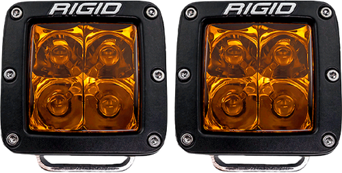RIGID 20252 D-SERIES SPOT AMBER PRO PAIR