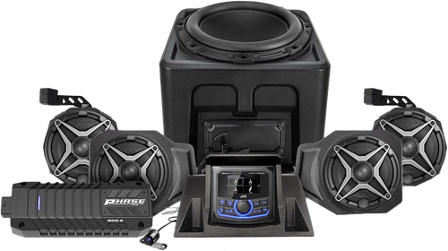 SSV WORKS RG4-Q5A1 5 SPEAKER KIT PHASE EQ W/ JVC CONTROLLER