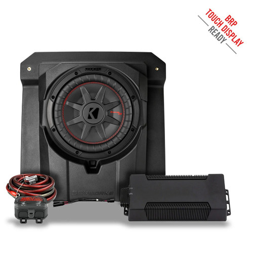 SSV WORKS MAVR-1KTD UNDER SEAT 10" SUB W/ KICKER W/ SSV SUB / AMP