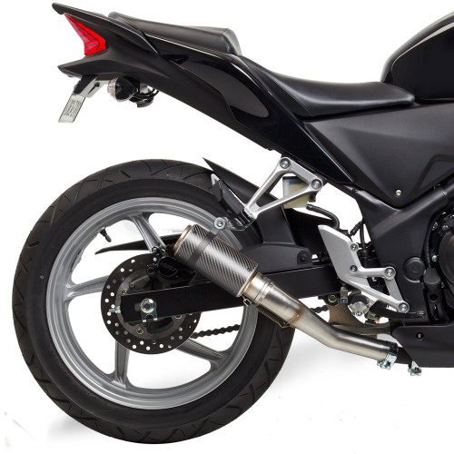 HOTBODIES 41102-2405 MGP STINGER SLIP-ON MATTE CARBON HON