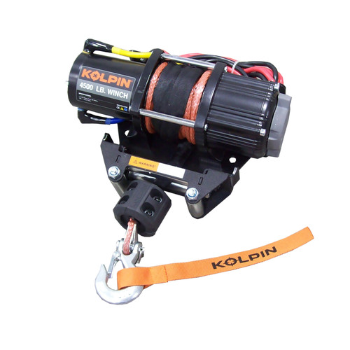 KOLPIN 26-2000 QUICK MOUNT WINCH 4500 SYNTHETIC KAW