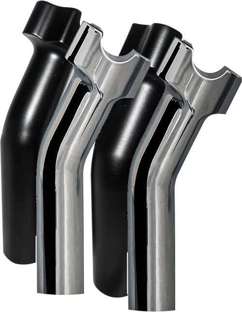WILD 1 WO527 CHUBBY 5.5" PULLBACK RISERS CHROME