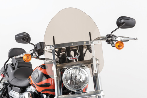 SLIPSTREAMER HD-0-T-1.25" HD-0 WINDSHIELD SMOKE 1 1/4"